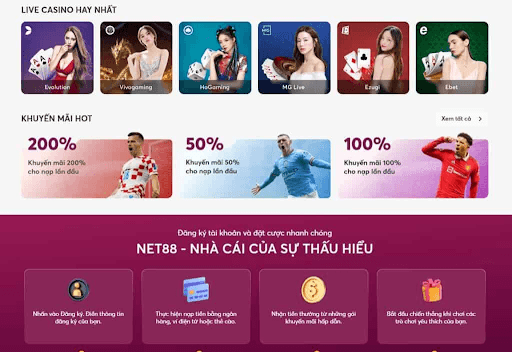 NET88 Hướng dẫn nạp tiền NET88 đơn giản, hiệu quả, tiết kiệm thời gian